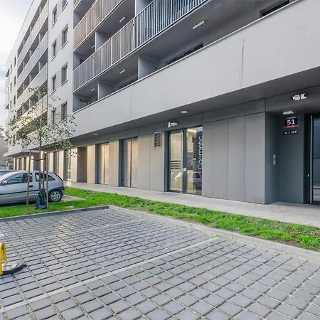 아파트 Sky Home- Rose -manufaktura, Bezplatny Parking, Klima, Dostep Na Kod 우치