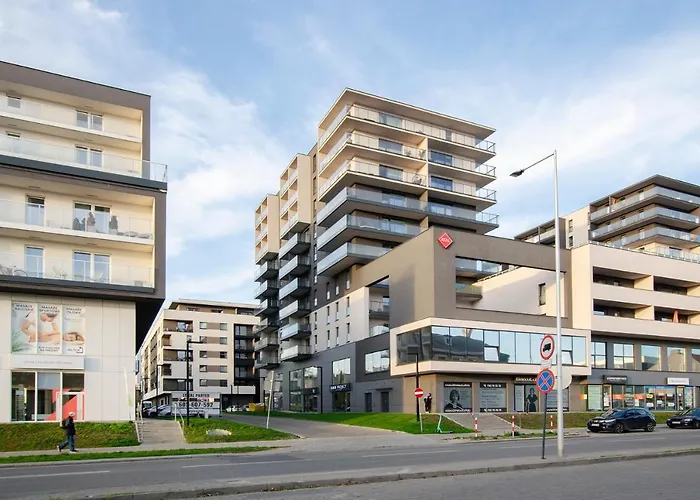 Sky Home- Rose -manufaktura, Bezplatny Parking, Klima, Dostep Na Kod *